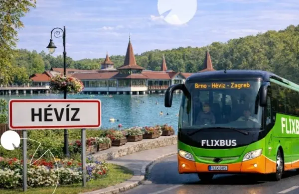 Hévíz is now even easier to reach - new international bus service launched